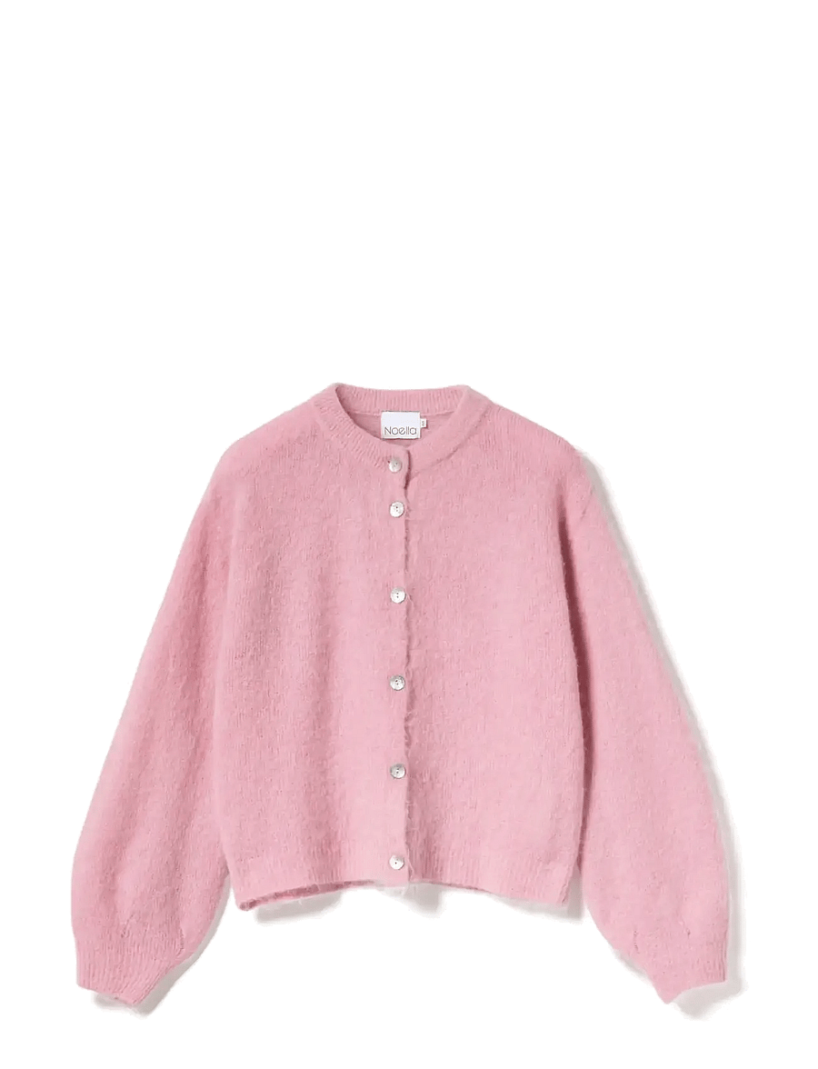 Noella - Kae Knit Cardigan - kardiganid - blush - 0