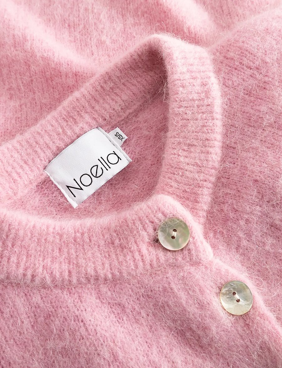 Noella - Kae Knit Cardigan - kardiganid - blush - 2