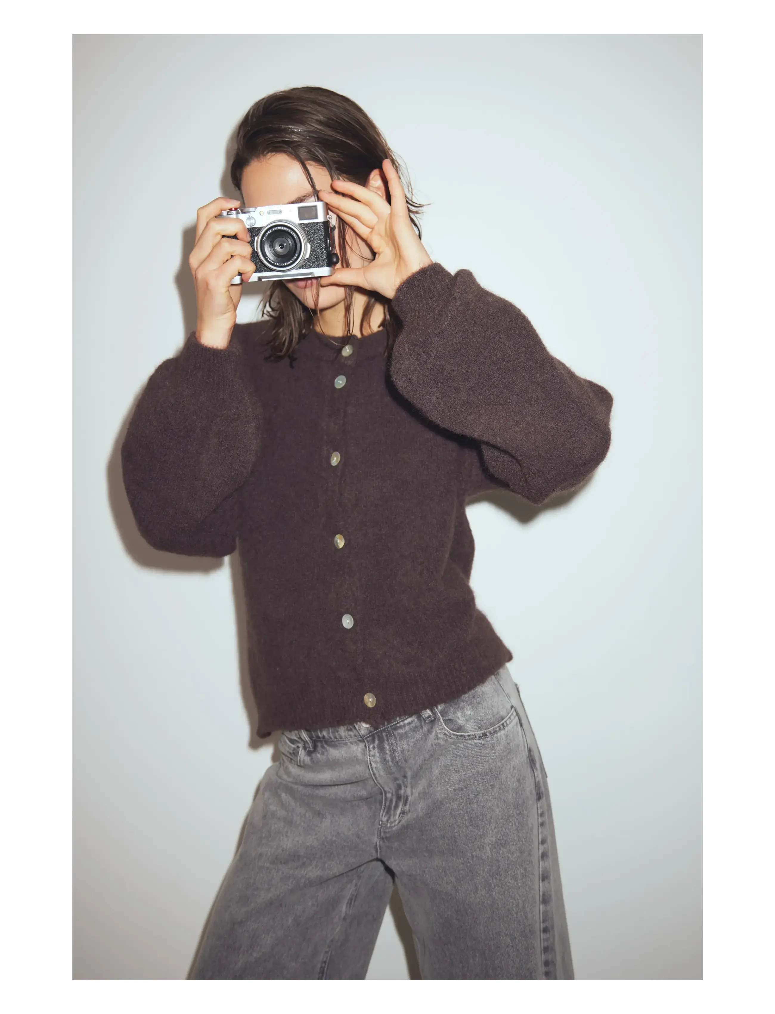 Noella Kae Knit Cardigan - Strickmode - CHOCOLATE / brown