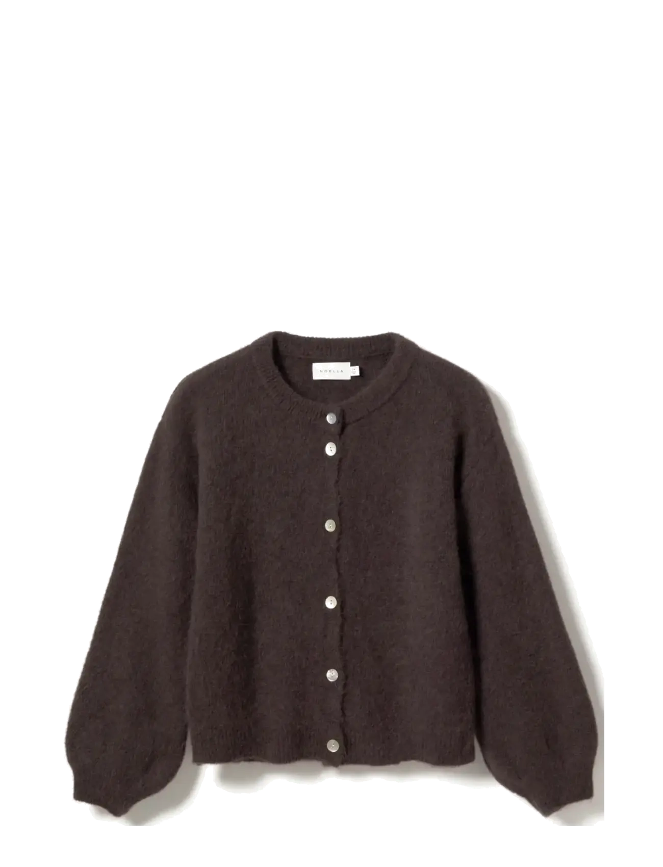 Noella - Kae Knit Cardigan - cardigans - chocolate - 1