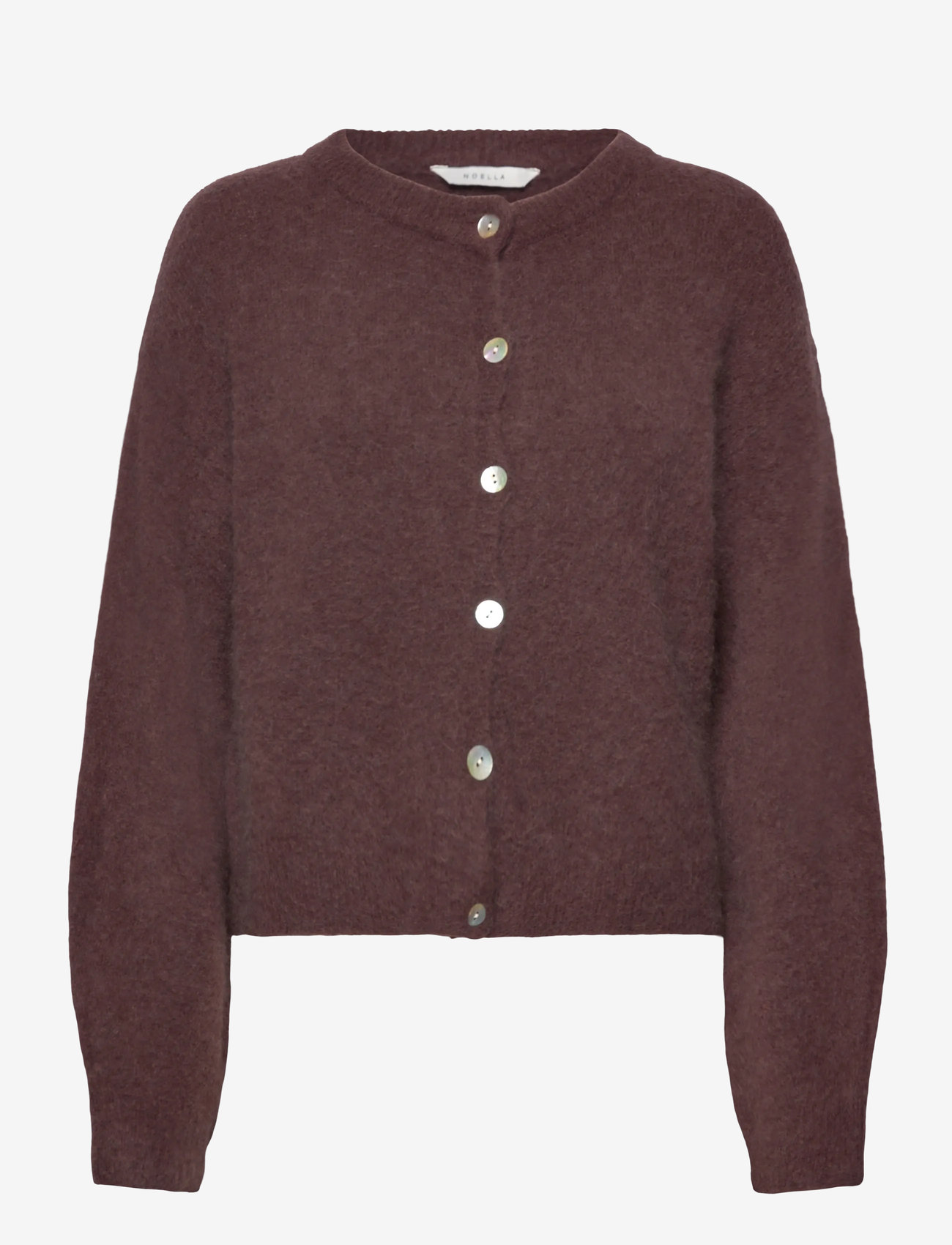 Noella - Kae Knit Cardigan - kardigani - medium brown - 1