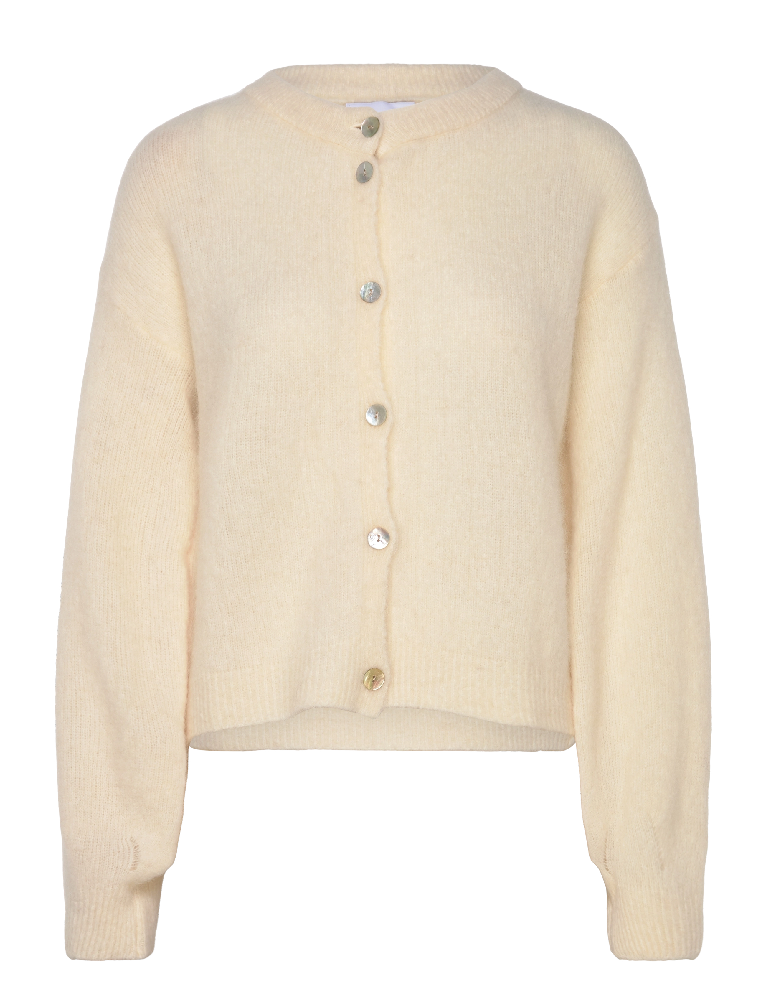 Noella Kae Knit Cardigan - Strickmode - OYSTER / cream