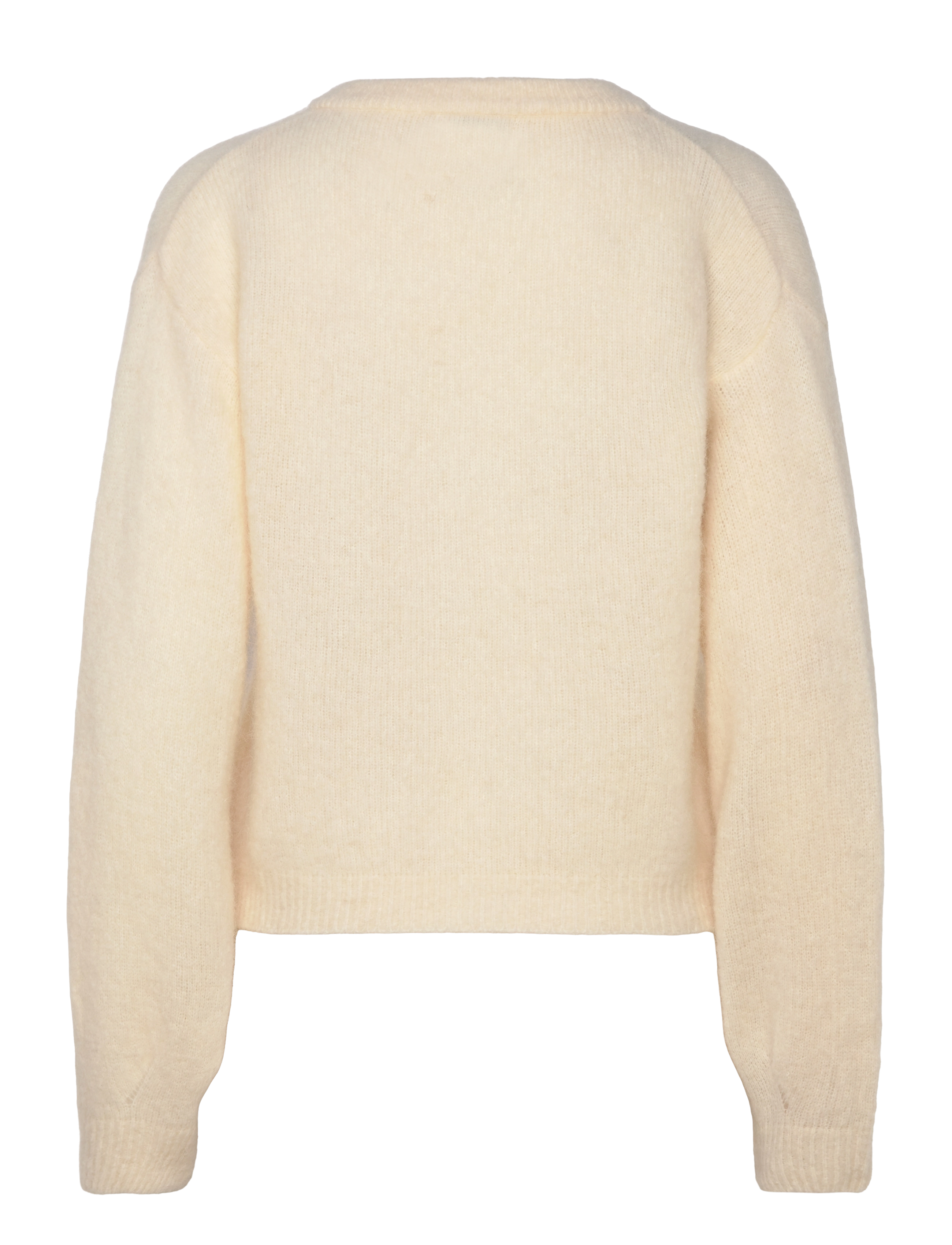 Noella - Kae Knit Cardigan - koftor - oyster - 2