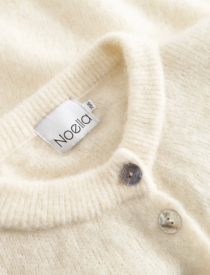 Noella - Kae Knit Cardigan - gilets - oyster - 5