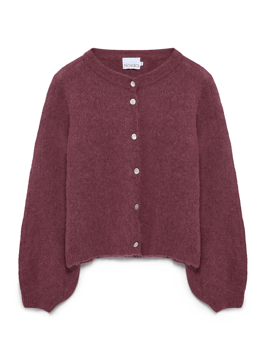 Noella - Kae Knit Cardigan - cardigans - rust - 2