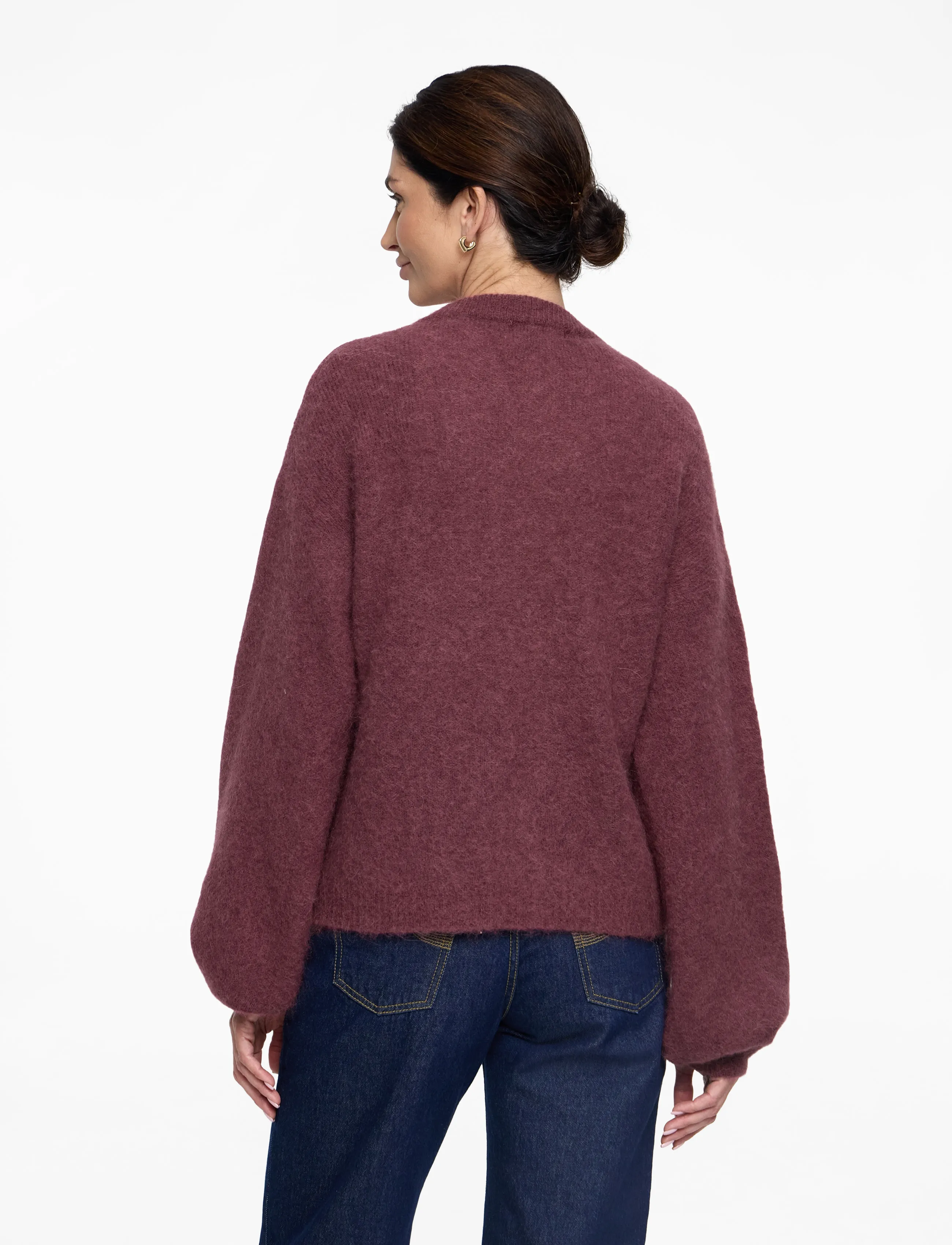 Noella - Kae Knit Cardigan - cardigans - rust - 5