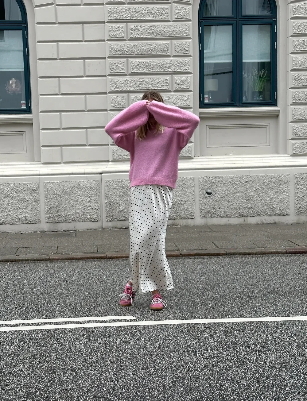 Noella - Kae Knit - stickade tröjor - blush - 0