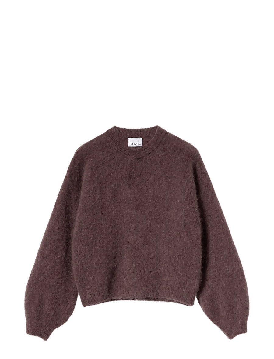 Noella - Kae Knit - striktrøjer - medium brown - 1