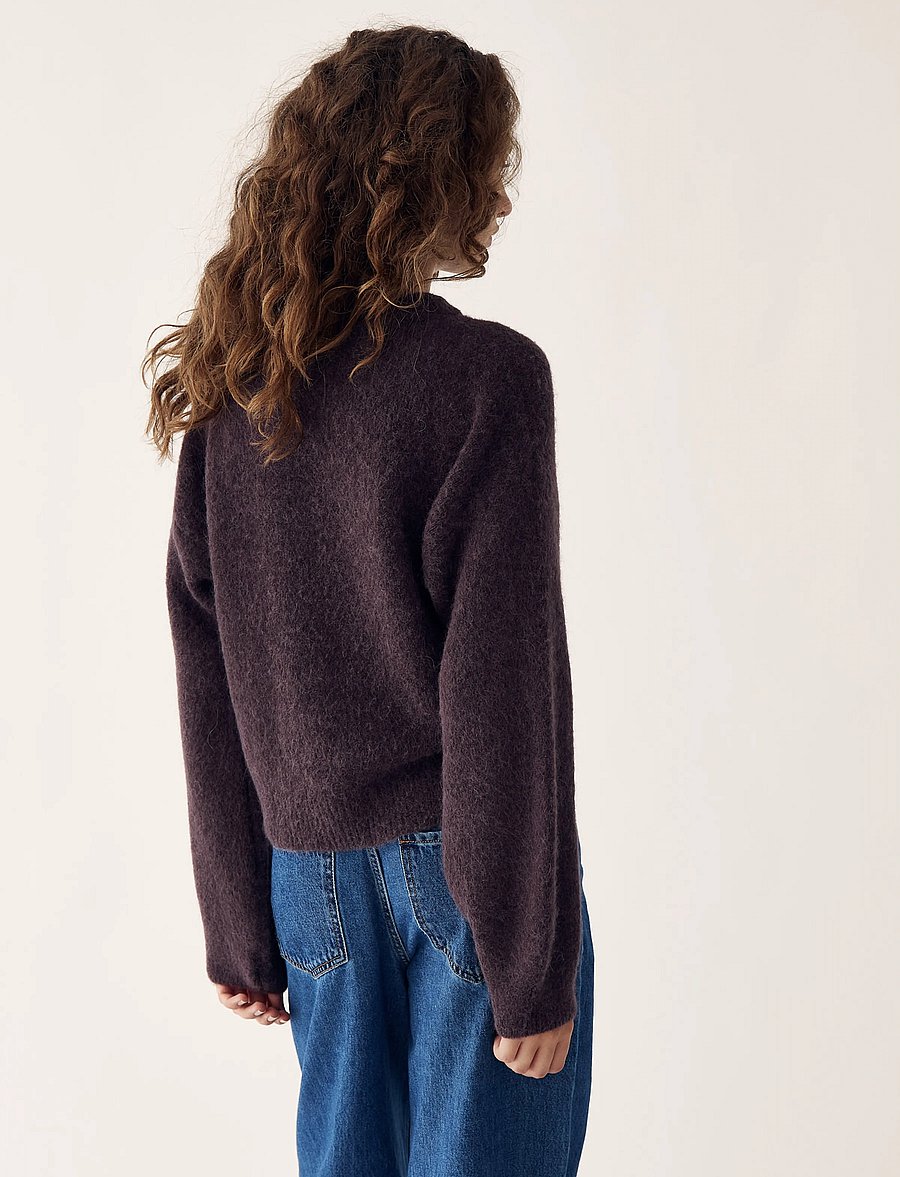 Noella - Kae Knit - striktrøjer - medium brown - 3