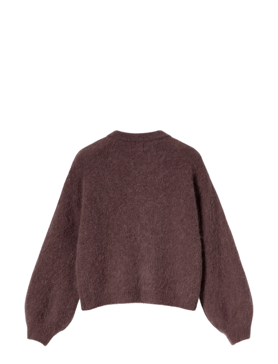 Noella - Kae Knit - striktrøjer - medium brown - 2
