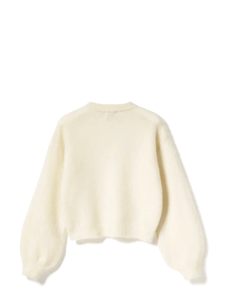 Noella - Kae Knit - striktrøjer - oyster - 2