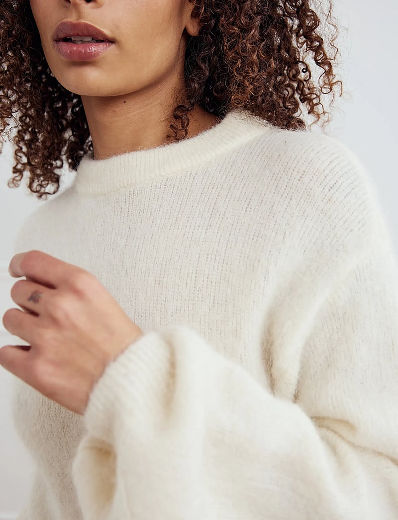 Noella - Kae Knit - striktrøjer - oyster - 0