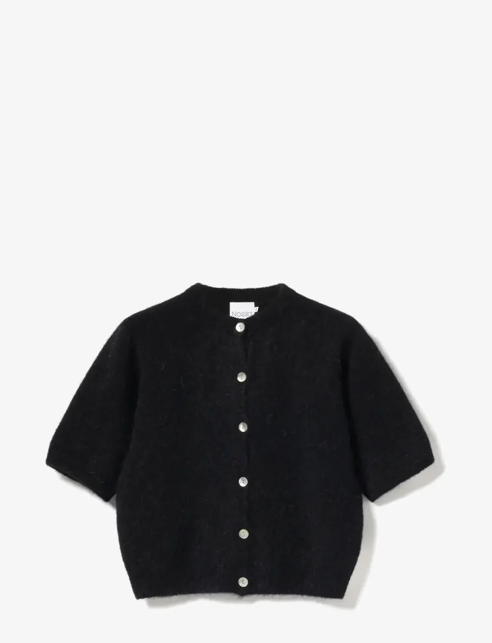 Noella - Kae SS Knit Cardigan - cardigans - black - 1