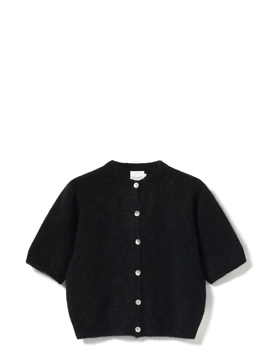 Noella - Kae SS Knit Cardigan - kardiganid - black - 1