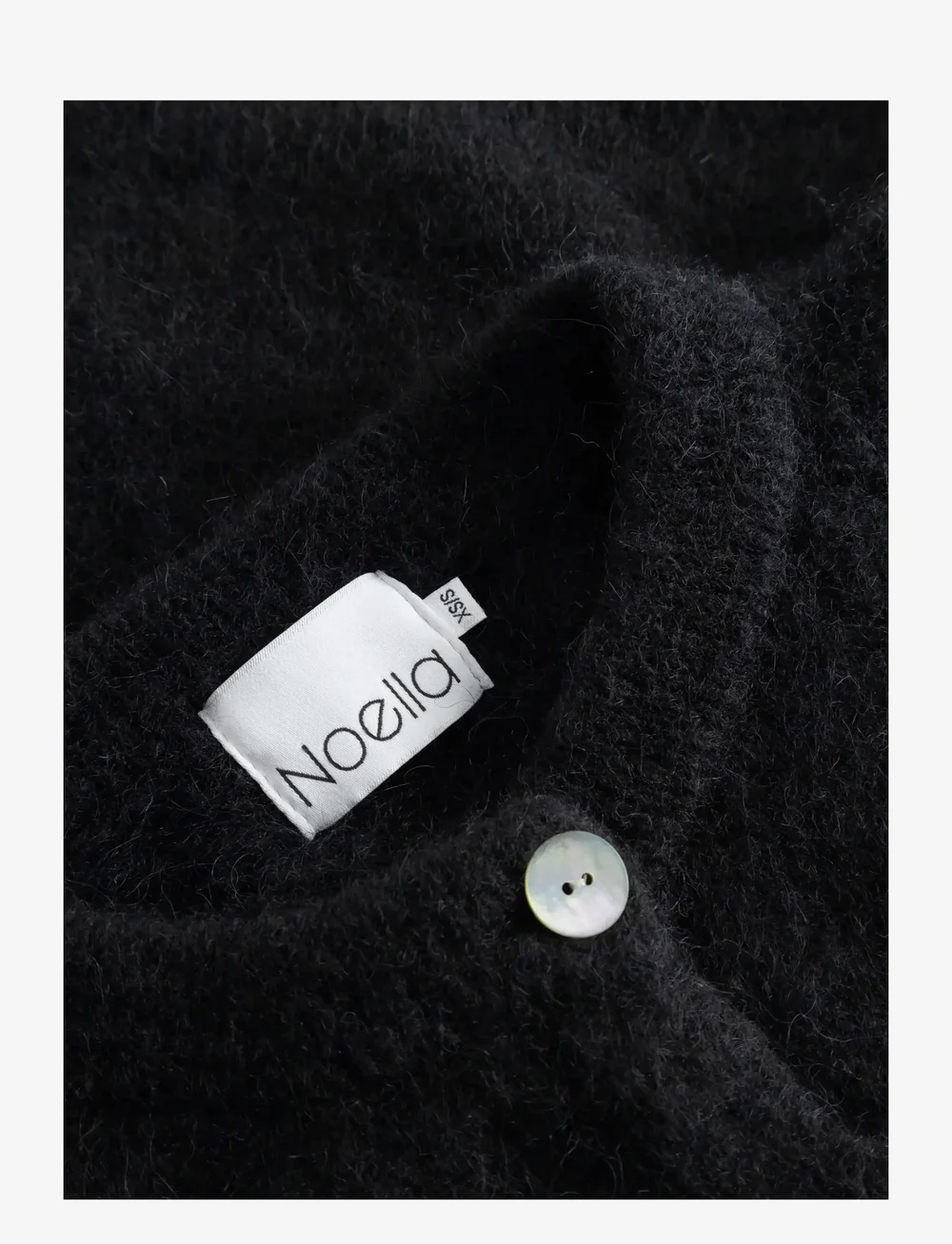 Noella - Kae SS Knit Cardigan - cardigans - black - 3