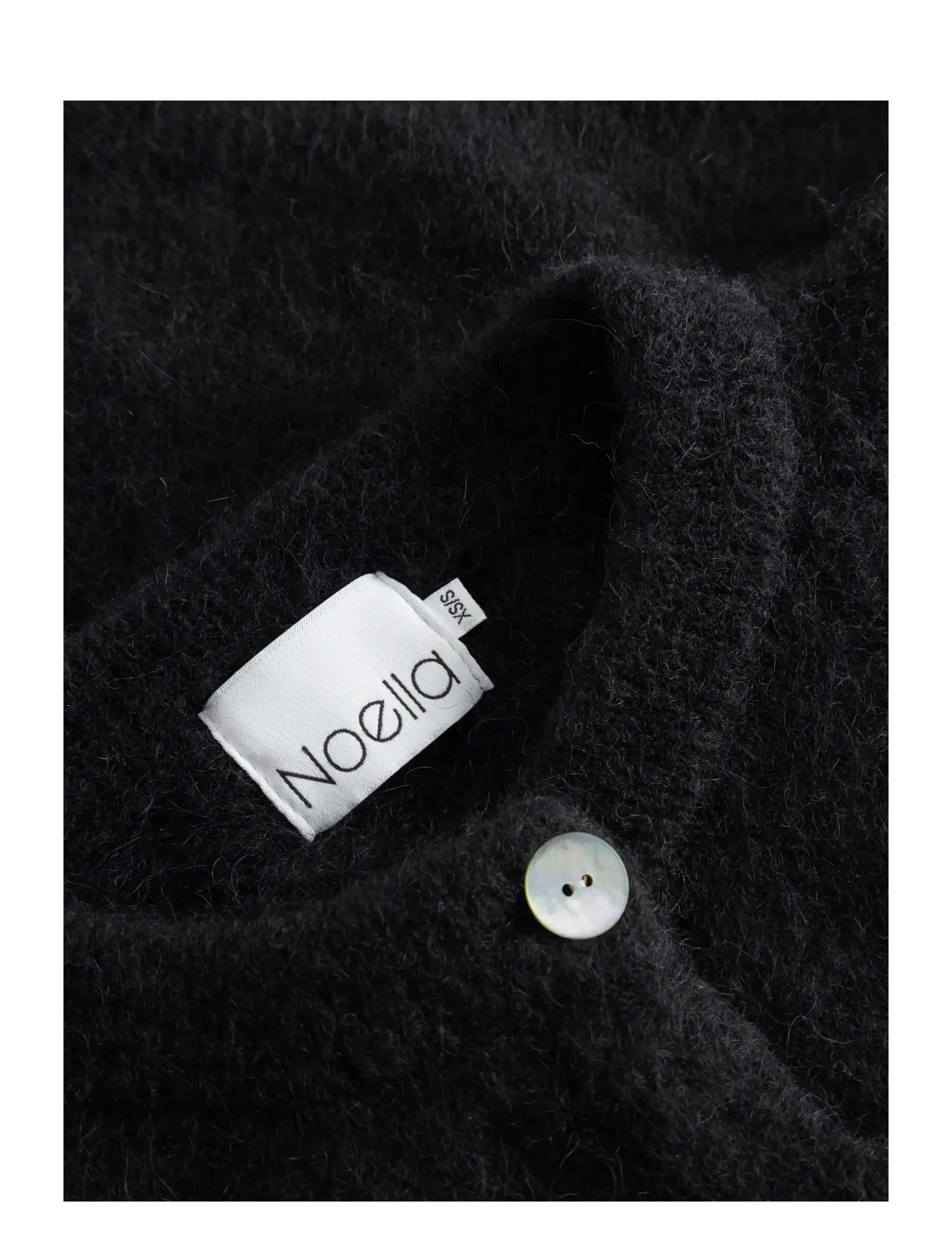 Noella - Kae SS Knit Cardigan - kardiganid - black - 3