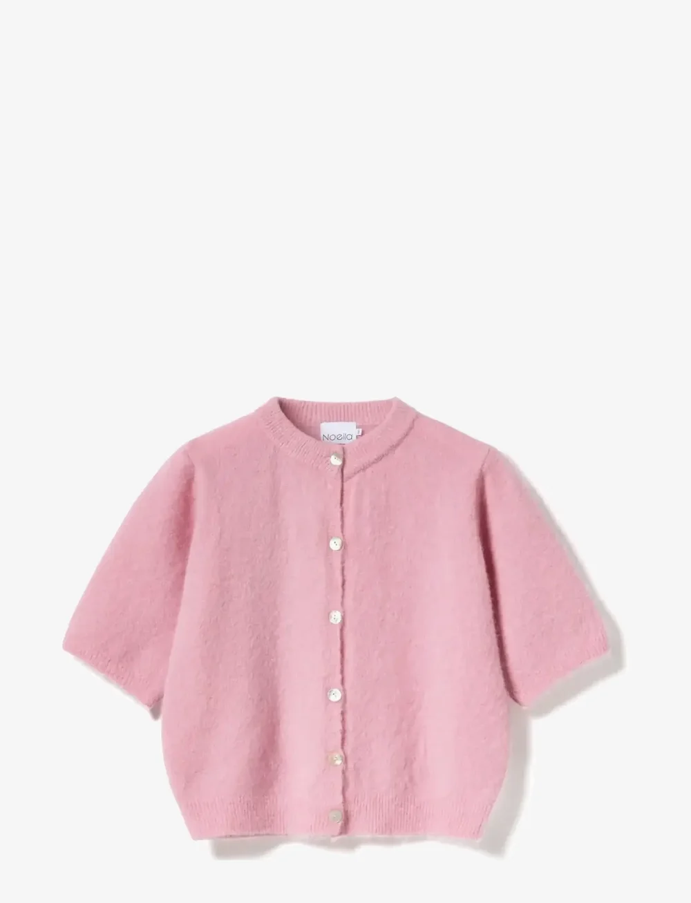 Noella - Kae SS Knit Cardigan - koftor - blush - 1