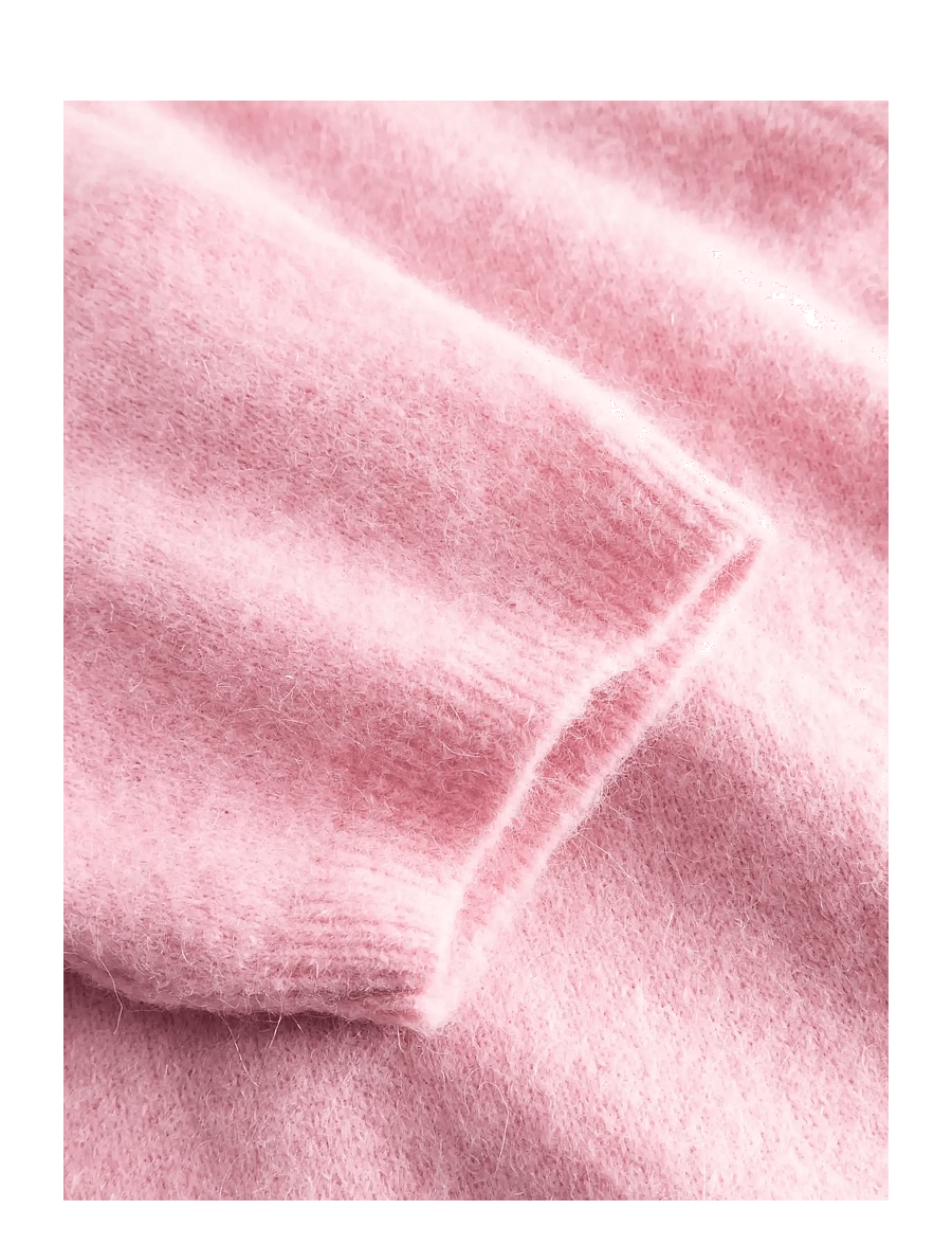 Noella - Kae SS Knit Cardigan - cardigans - blush - 4