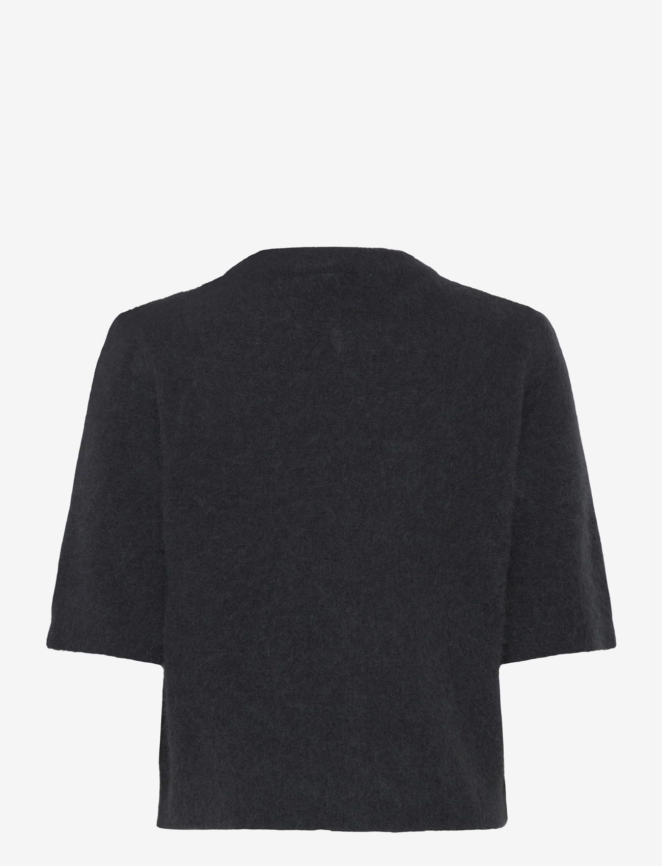 Noella - Kae SS Knit Cardigan - cardigans - dark grey - 1