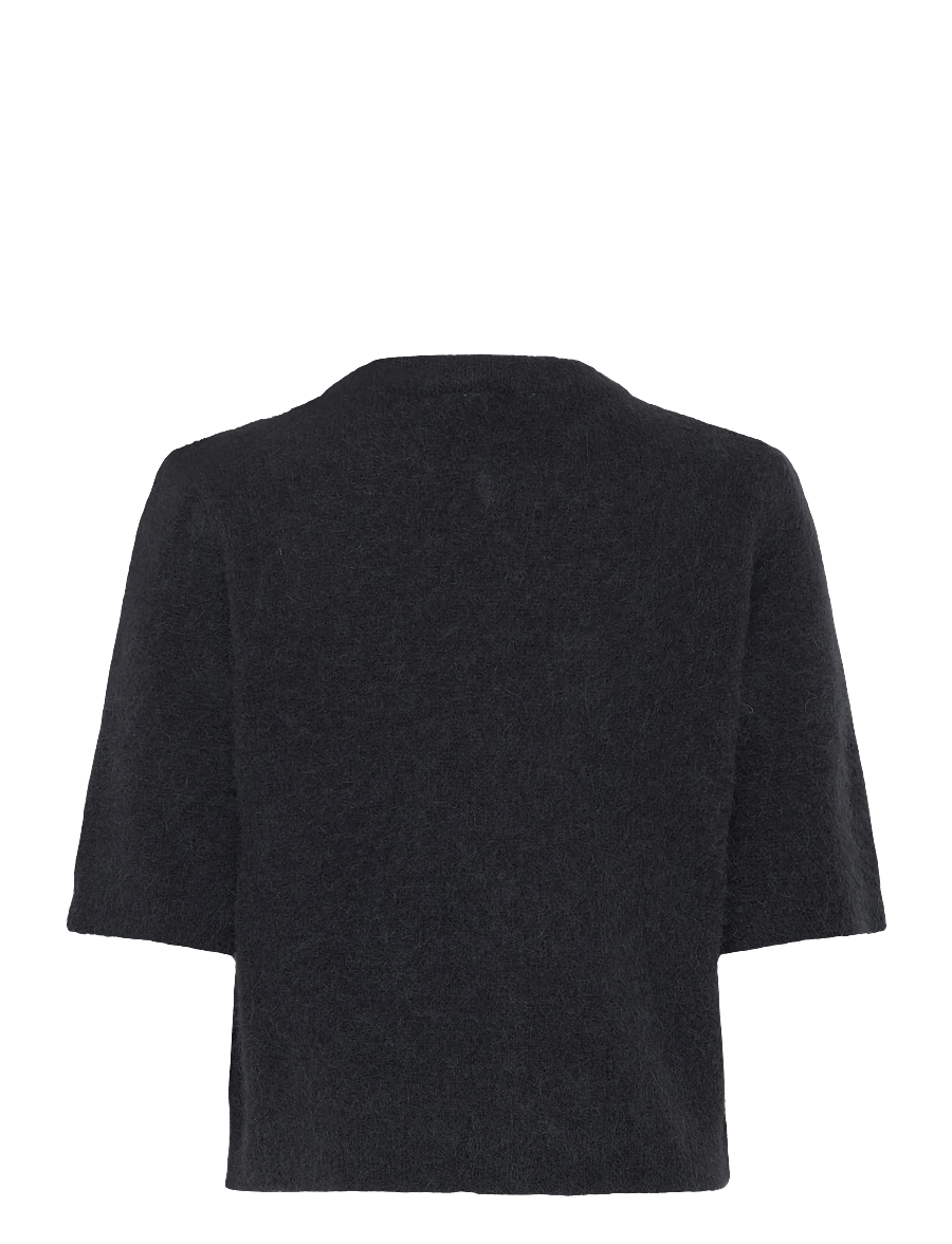 Noella - Kae SS Knit Cardigan - kardiganid - dark grey - 1