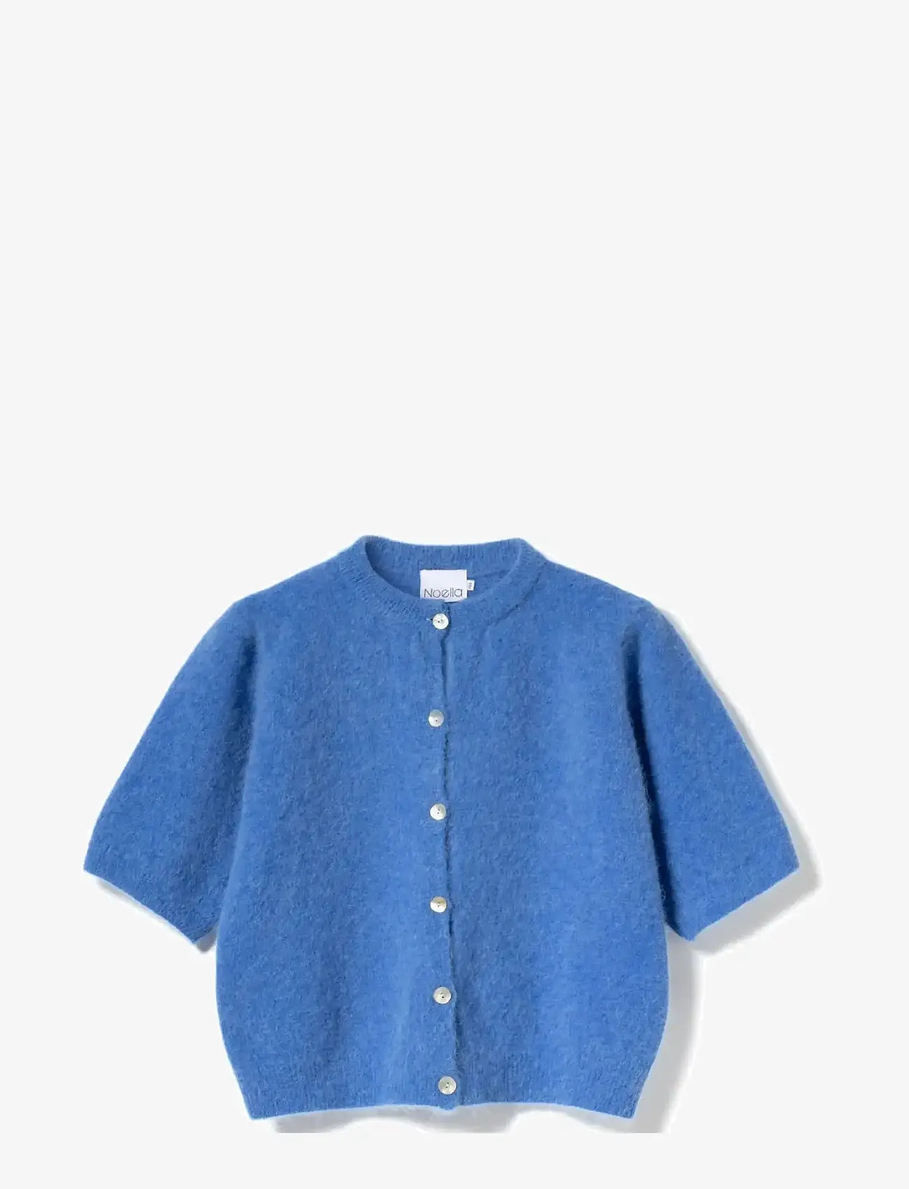 Noella - Kae SS Knit Cardigan - cardigans - dove blue - 1