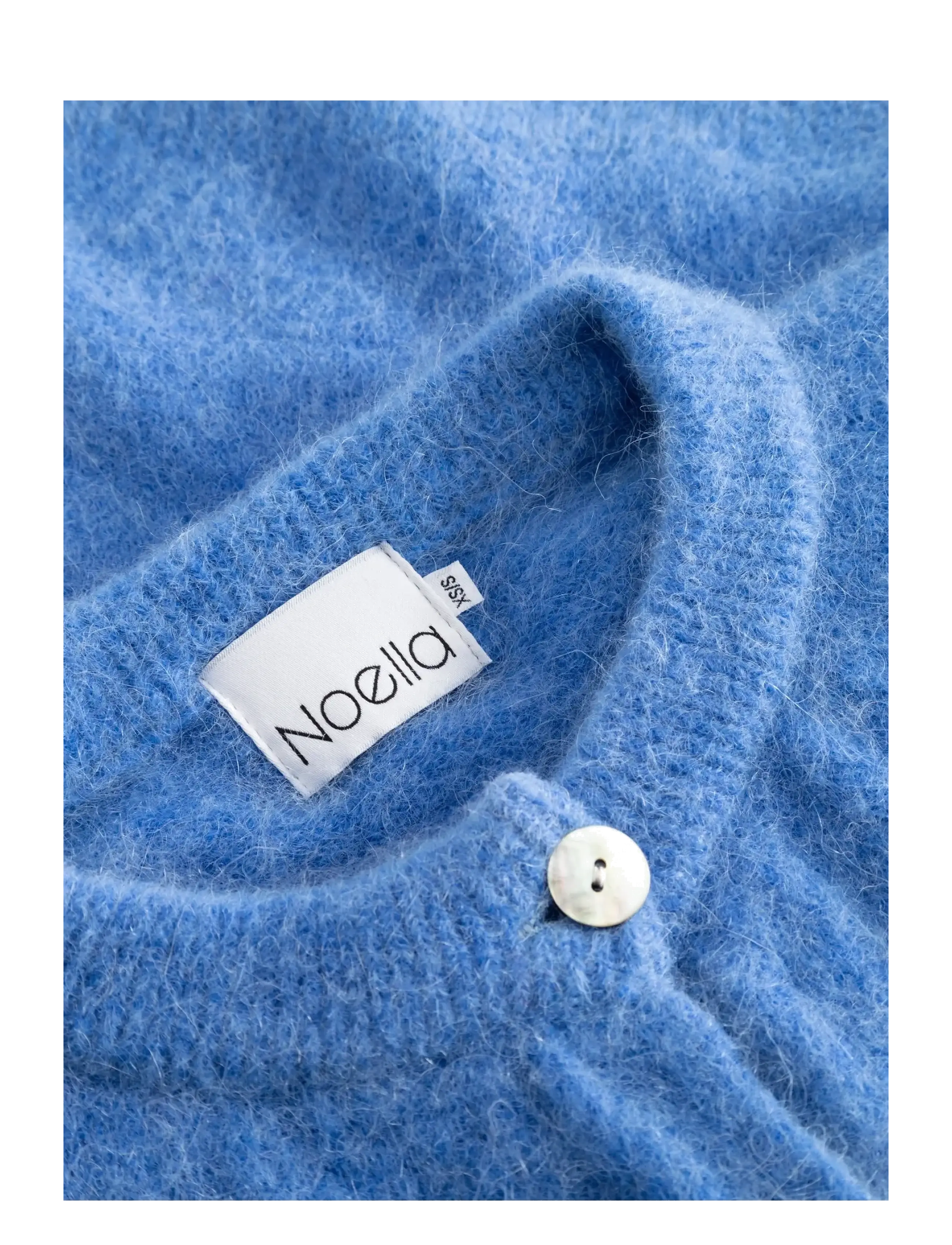 Noella - Kae SS Knit Cardigan - cardigans - dove blue - 3