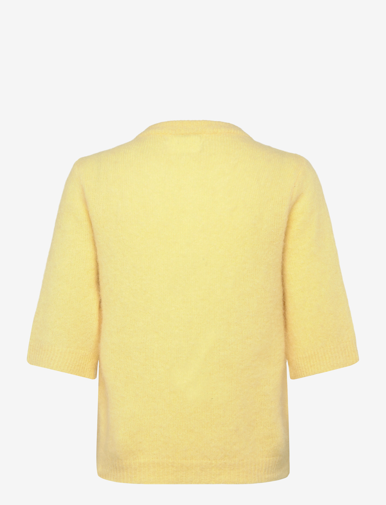 Noella - Kae SS Knit Cardigan - cardigans - light yellow - 1