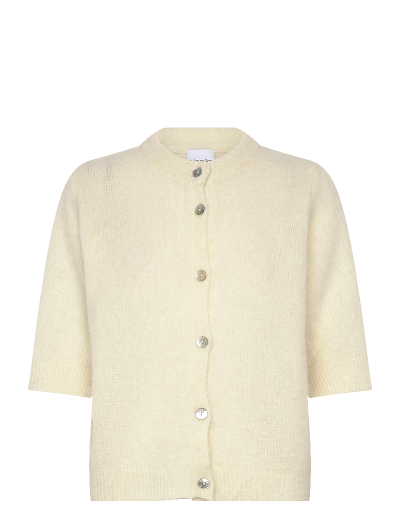 Noella - Kae SS Knit Cardigan - kardiganid - oyster - 0