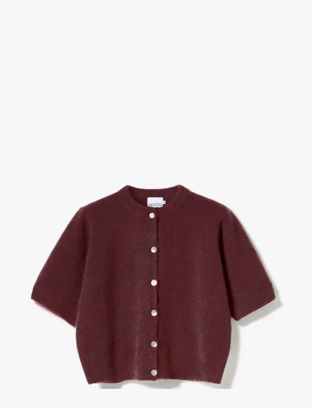 Noella - Kae SS Knit Cardigan - kardiganid - rust - 2