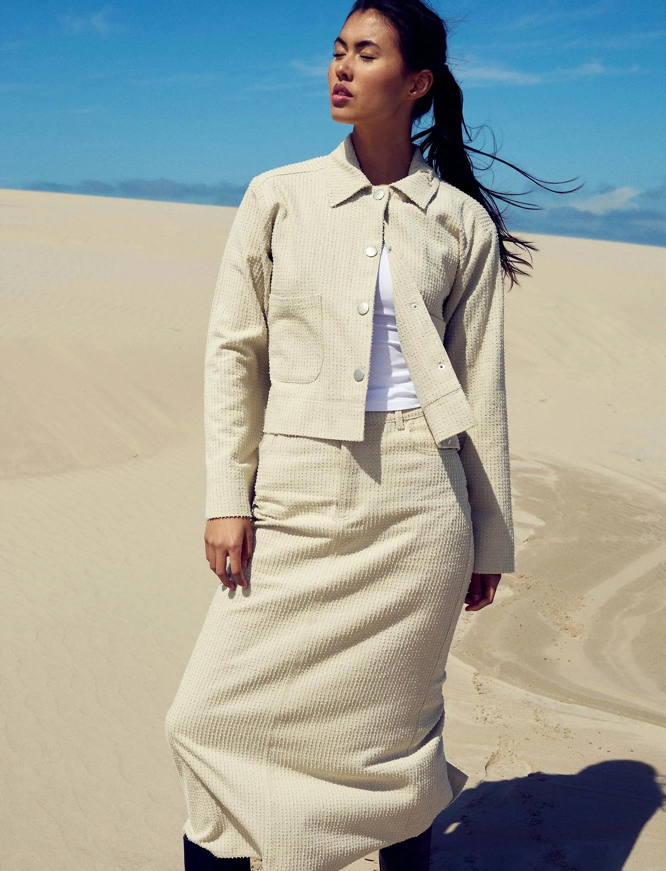Noella Kaylei Jacket, S, Jackets, Creme - Light-summer Frauen