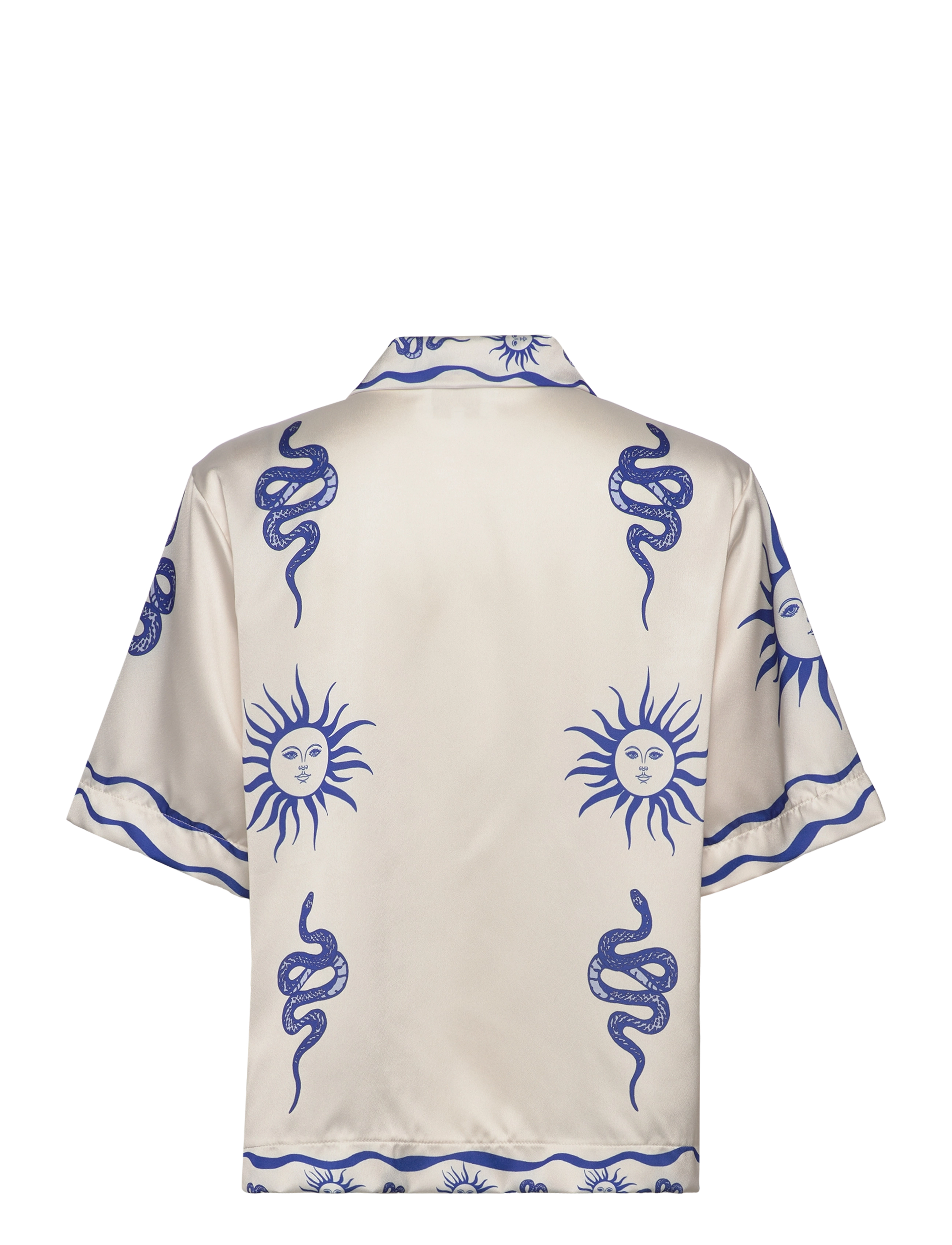 Noella - Kealy Shirt - chana blue print - 2