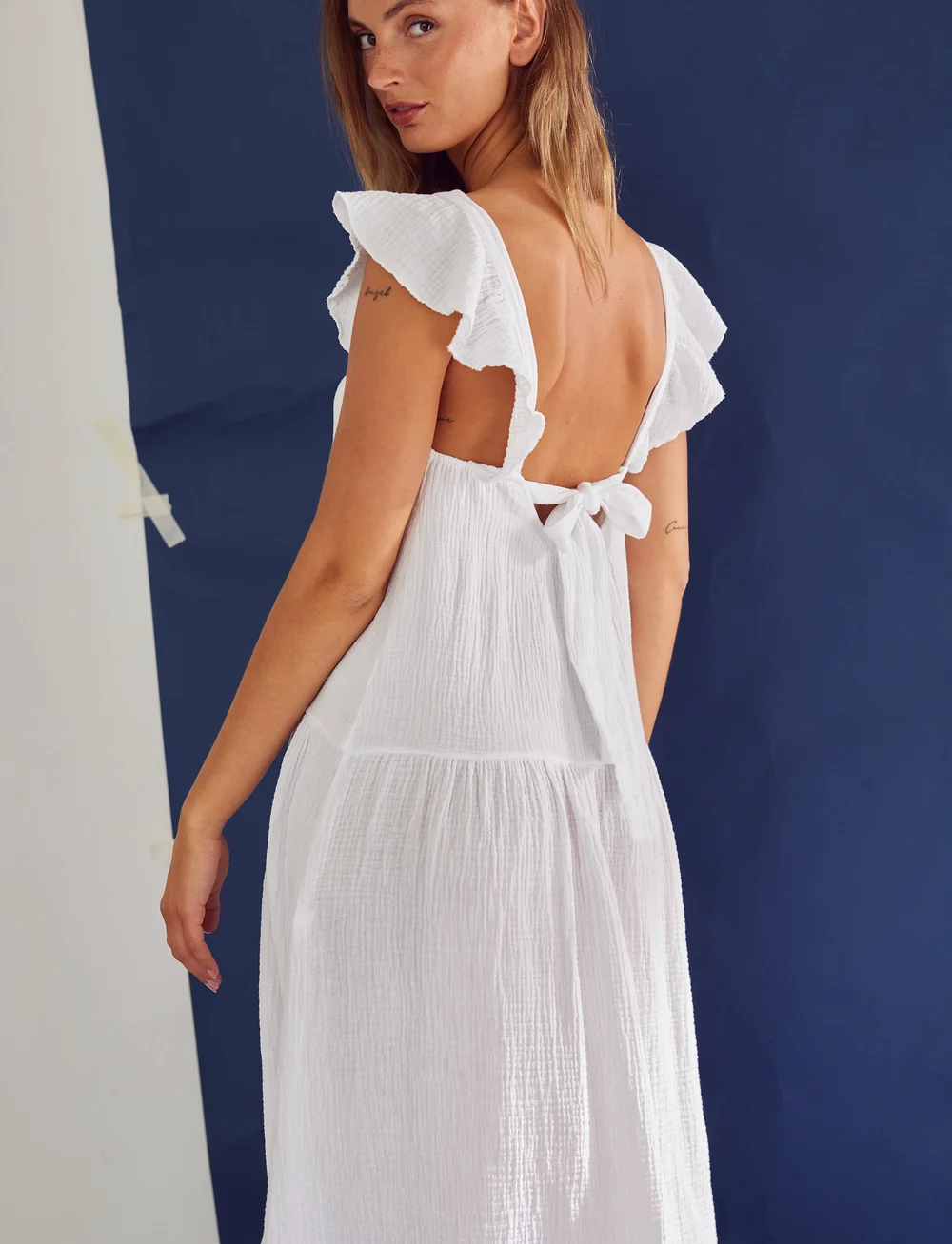 Noella - Lina Dress - konfirmationstøj - white - 3