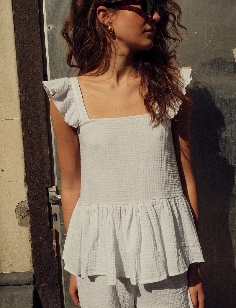 Noella - Lina Top - tanktops - white - 3