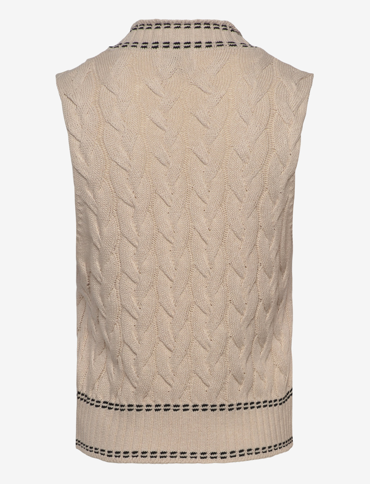 Noella - Gio Knit Vest - stickade västar - ivory - 2