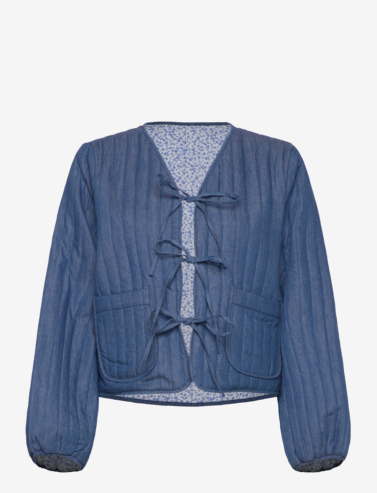 Noella - Lori Jacket - spring jackets - calla denim print - 0