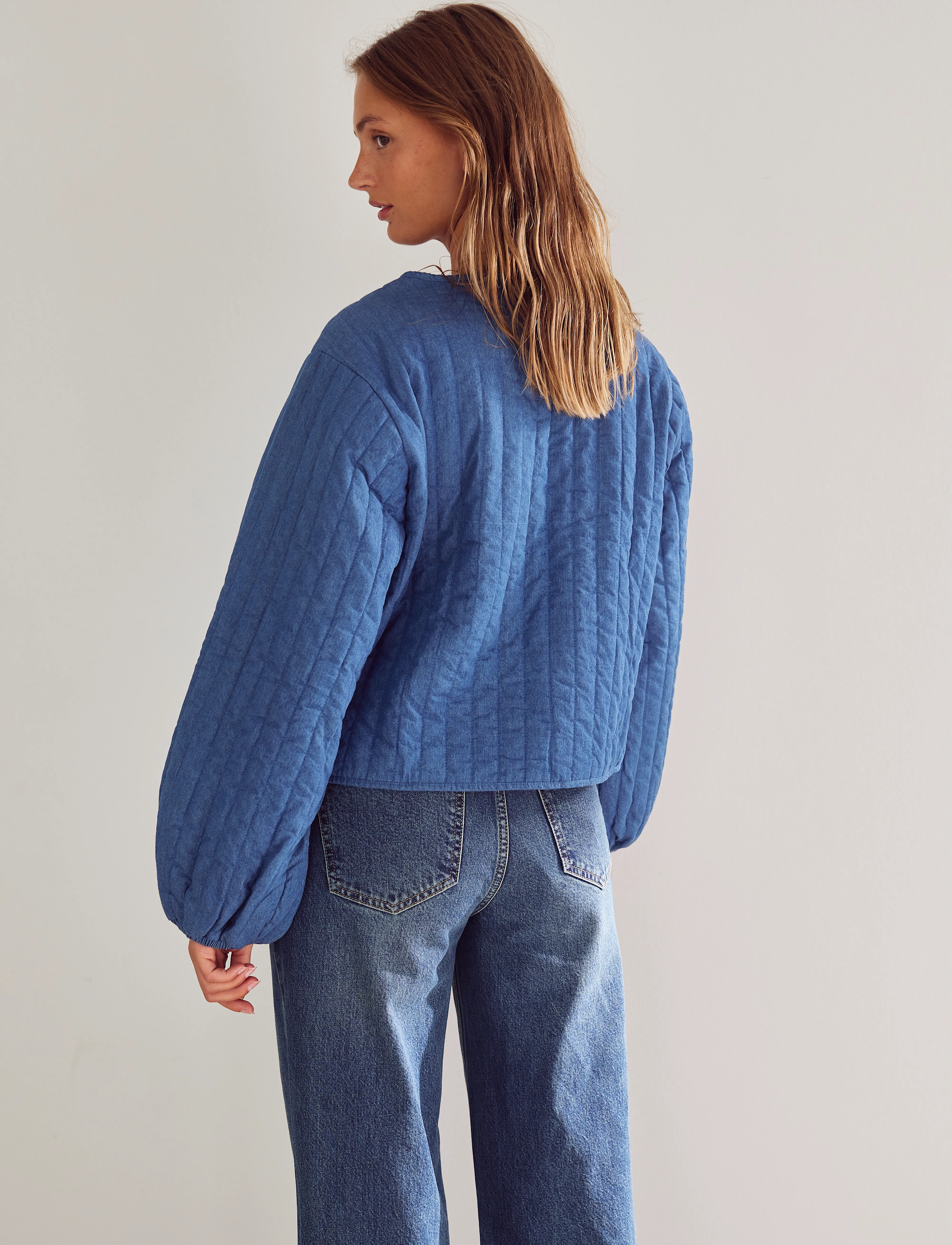 Noella - Lori Jacket - frühlingsjacken - calla denim print - 5
