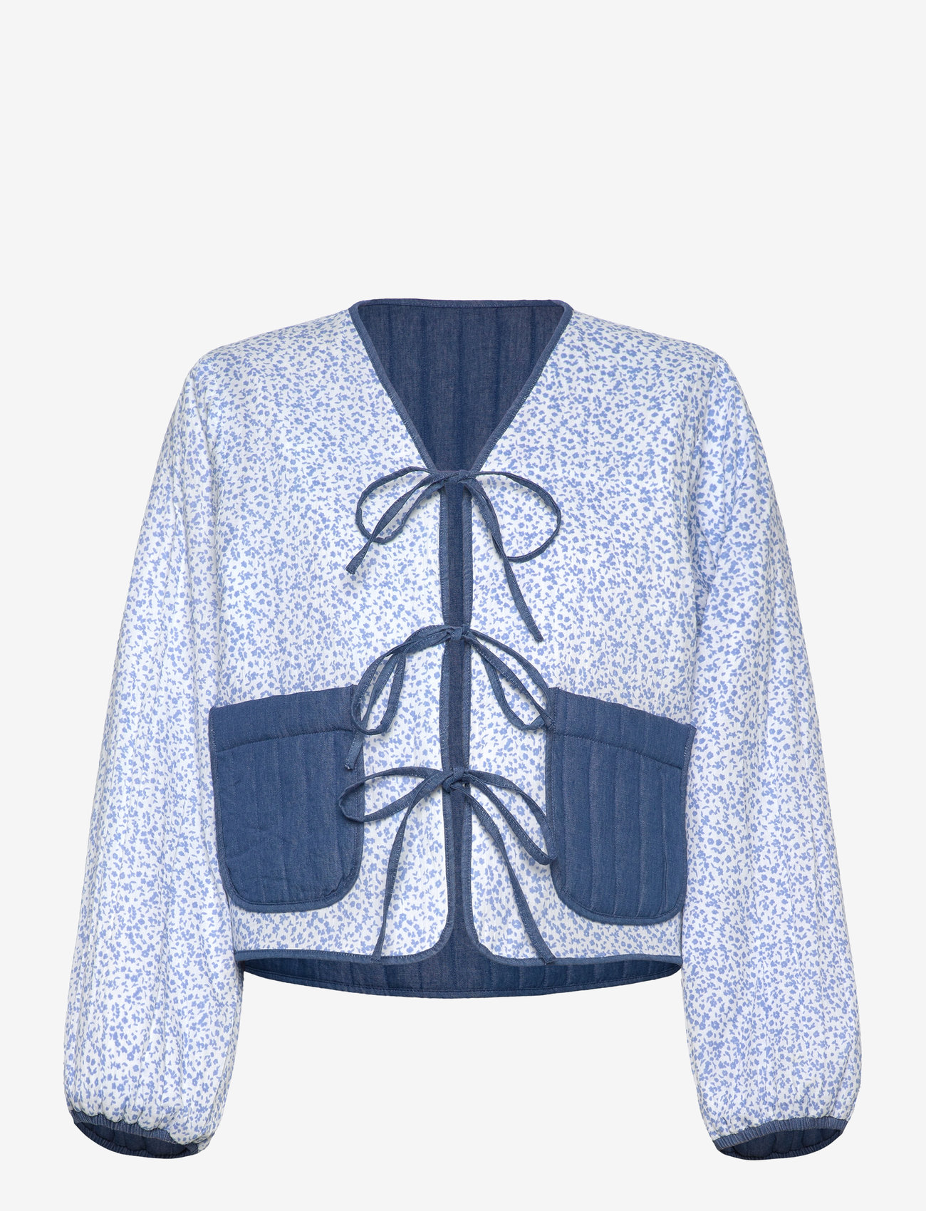 Noella - Lori Jacket - spring jackets - calla denim print - 2