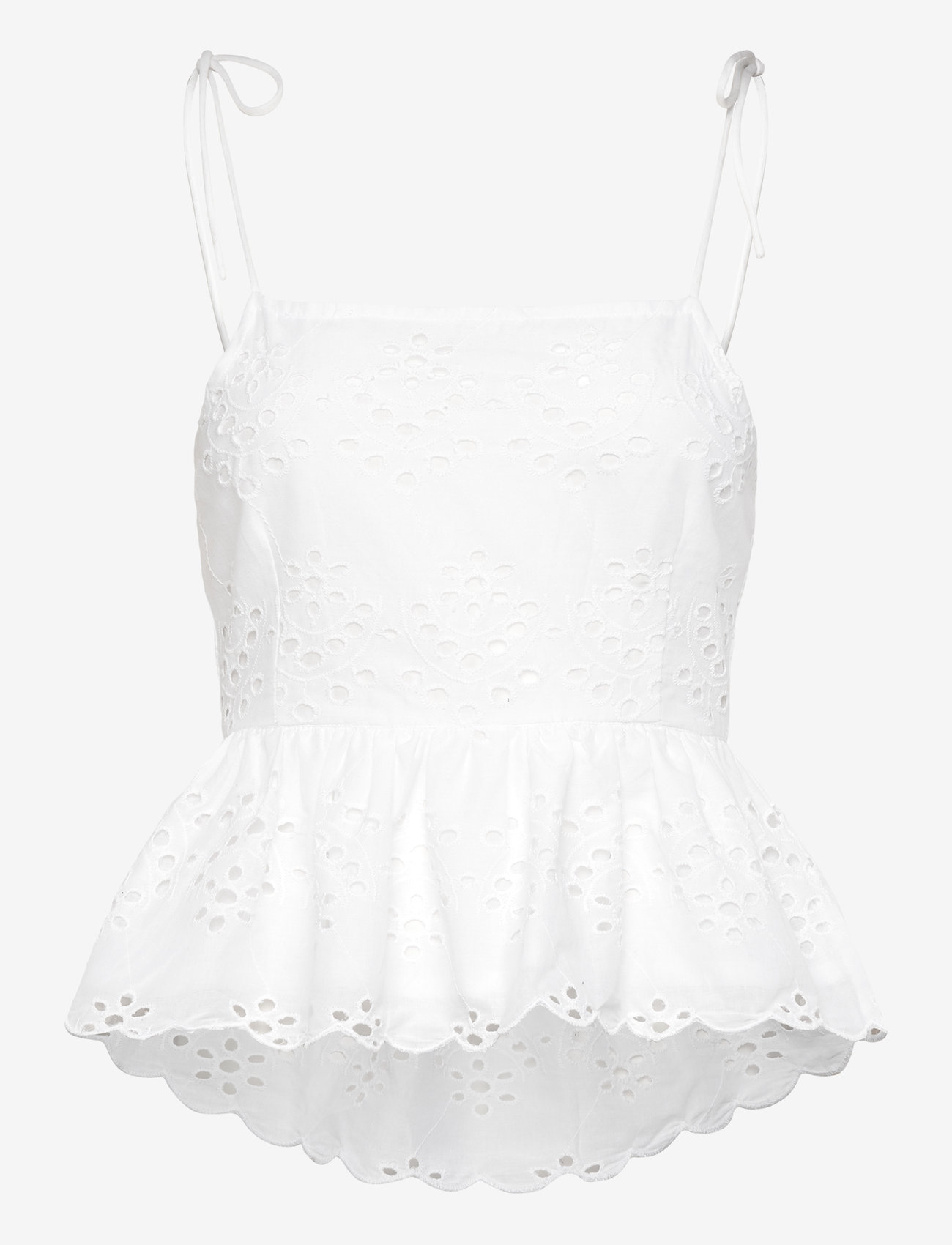 Noella - Libby Blouse - Ärmellose blusen - white - 0