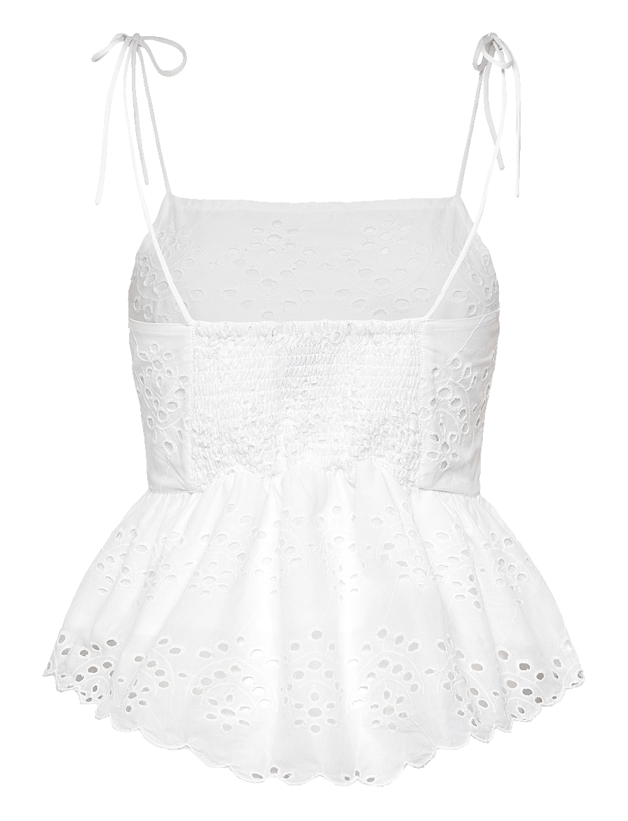 Noella - Libby Blouse - Ärmellose blusen - white - 2