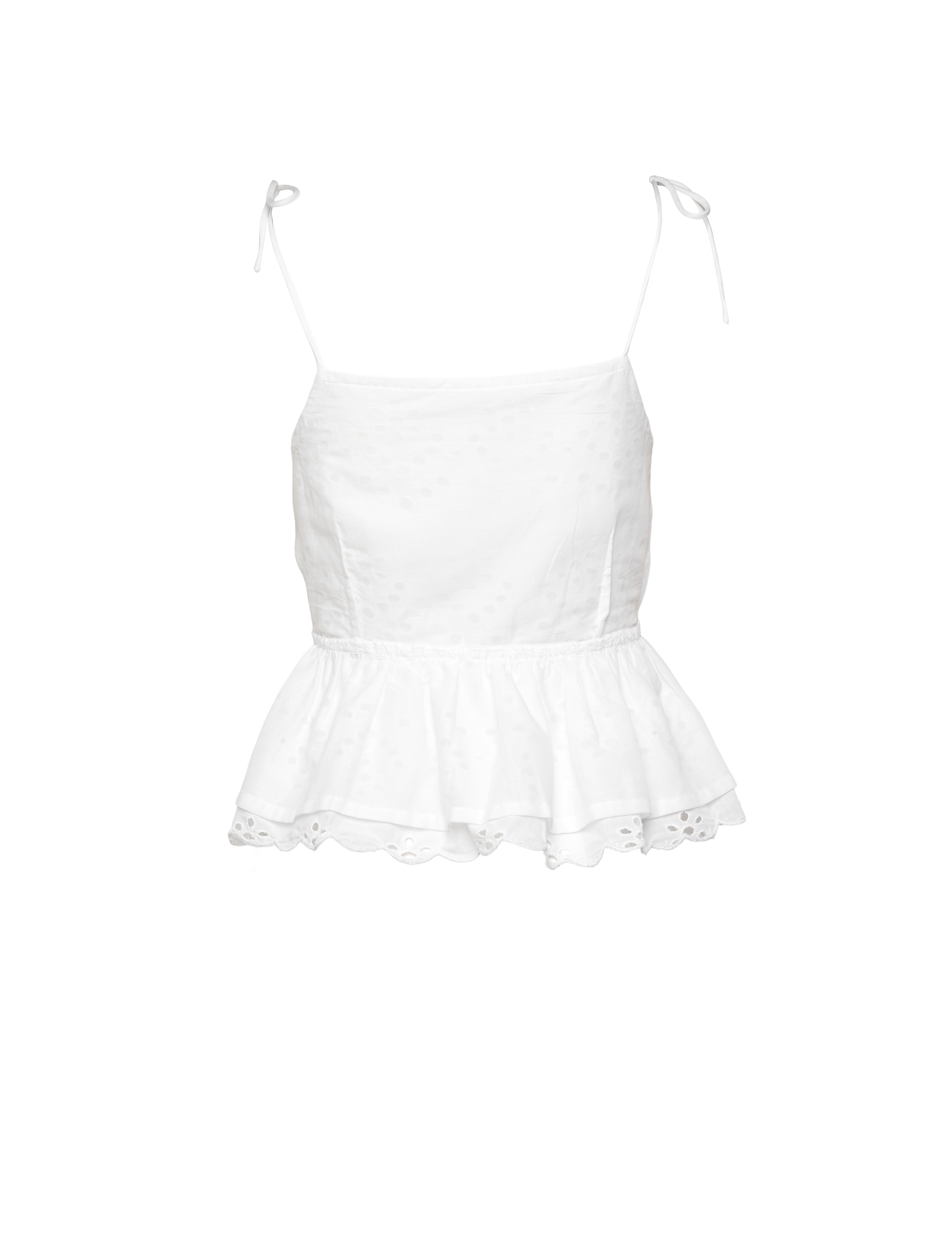 Noella - Libby Blouse - sleeveless blouses - white - 3