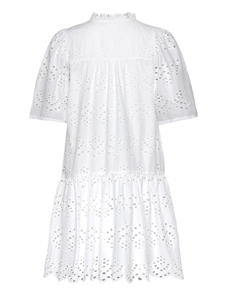Noella - Lilia Dress - konfirmationstøj - white - 2