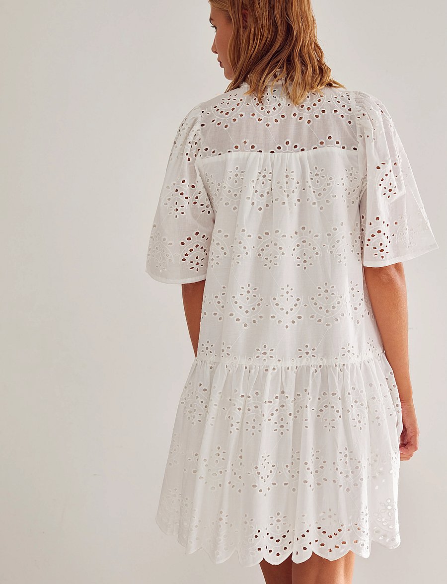 Noella - Lilia Dress - konfirmationstøj - white - 3