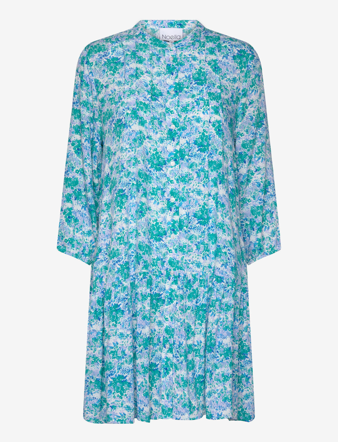 Noella - Imogene Dress - sommarklänningar - cindy blue print - 1