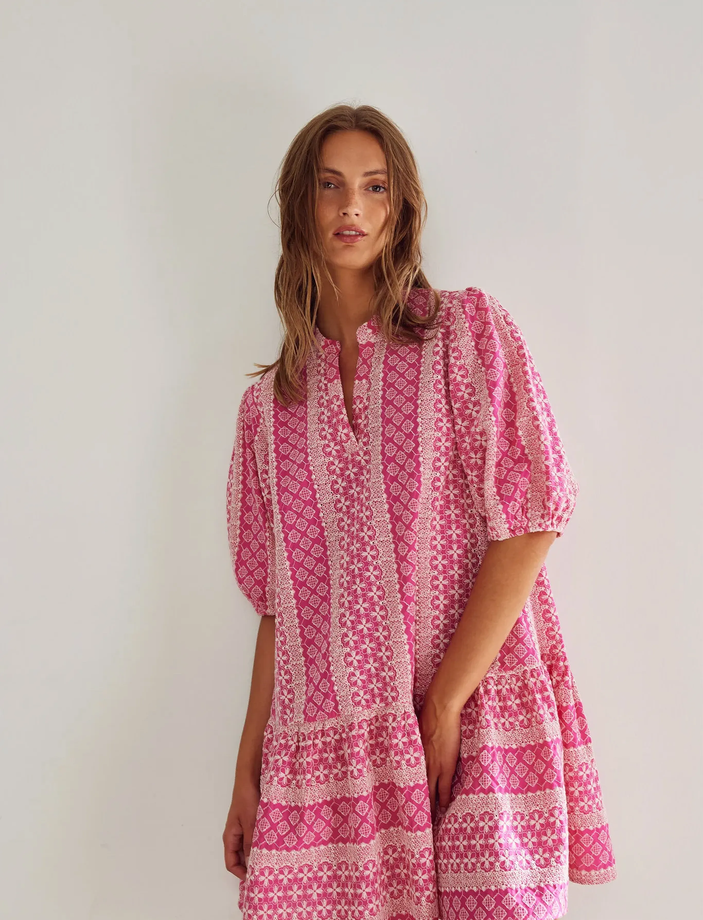 Noella Lillianna Dress, XS, Pink, Kjoler > Kort Kjole, Dame