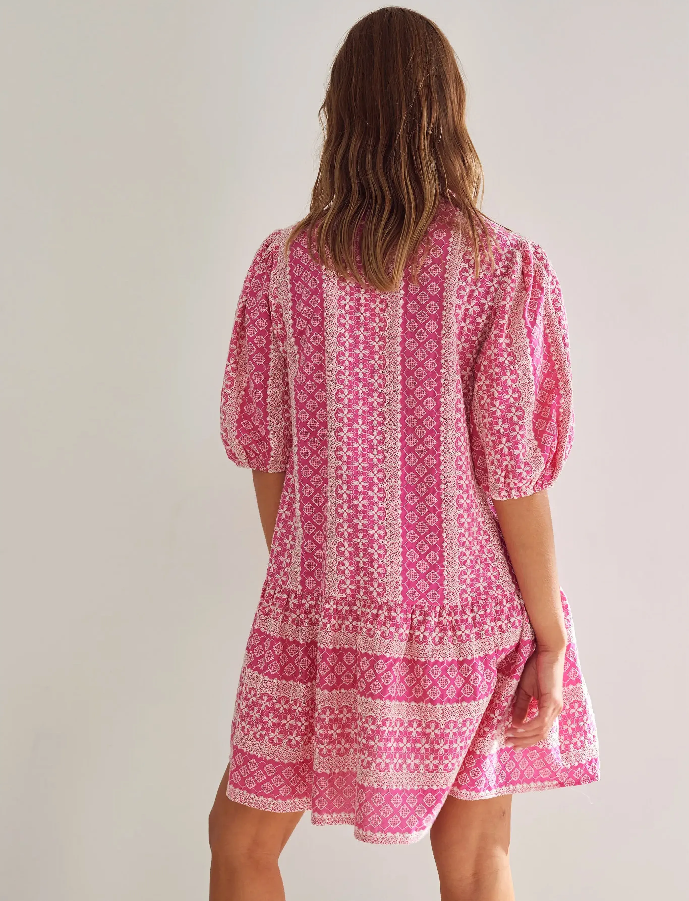 Noella - Lillianna Dress - korte kjoler - pink sugar combo - 3