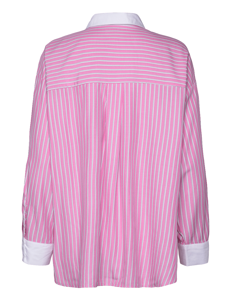 Noella - Lakelynn Shirt - langärmlige hemden - carsyn pink stripe - 2