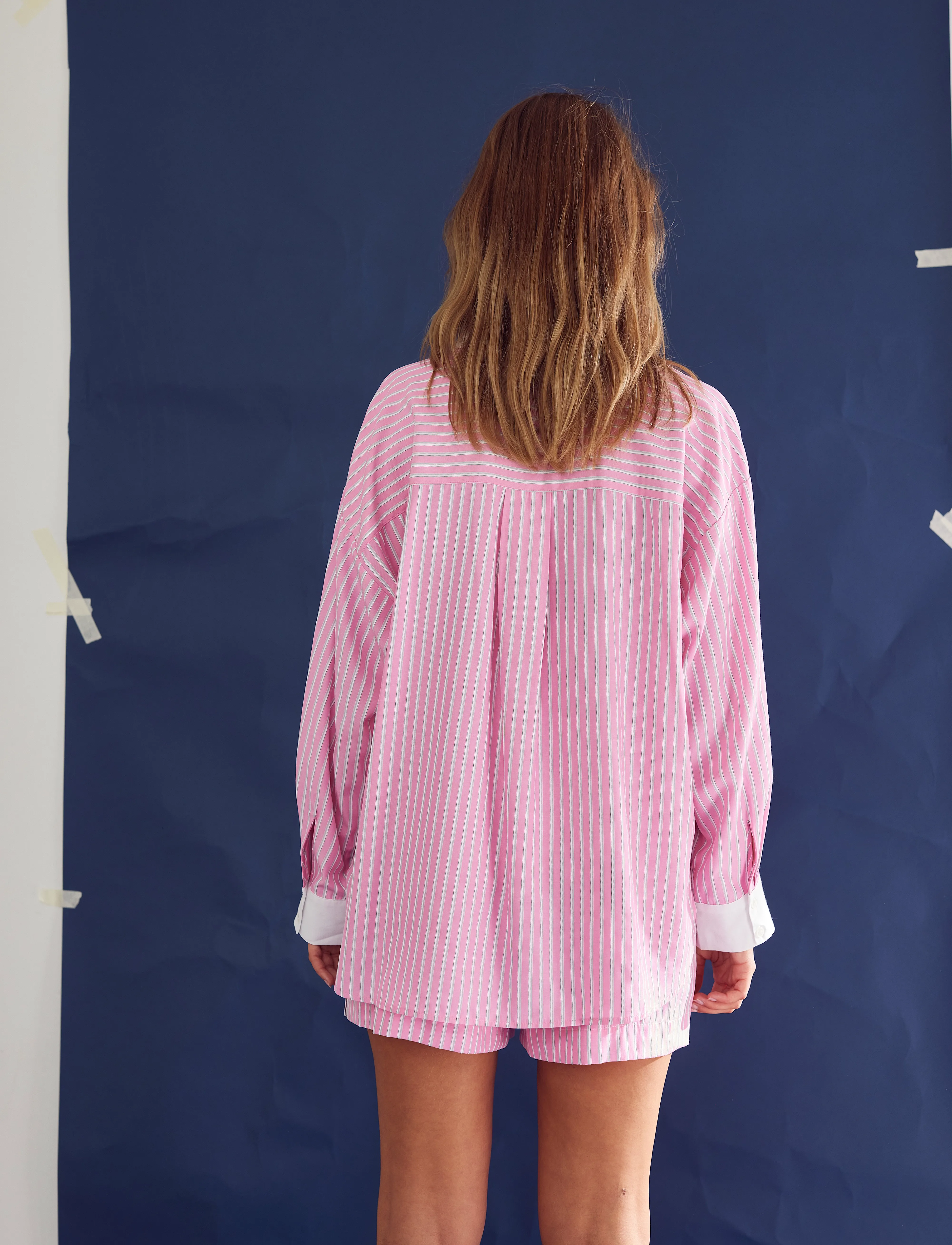 Noella - Lakelynn Shirt - langärmlige hemden - carsyn pink stripe - 5