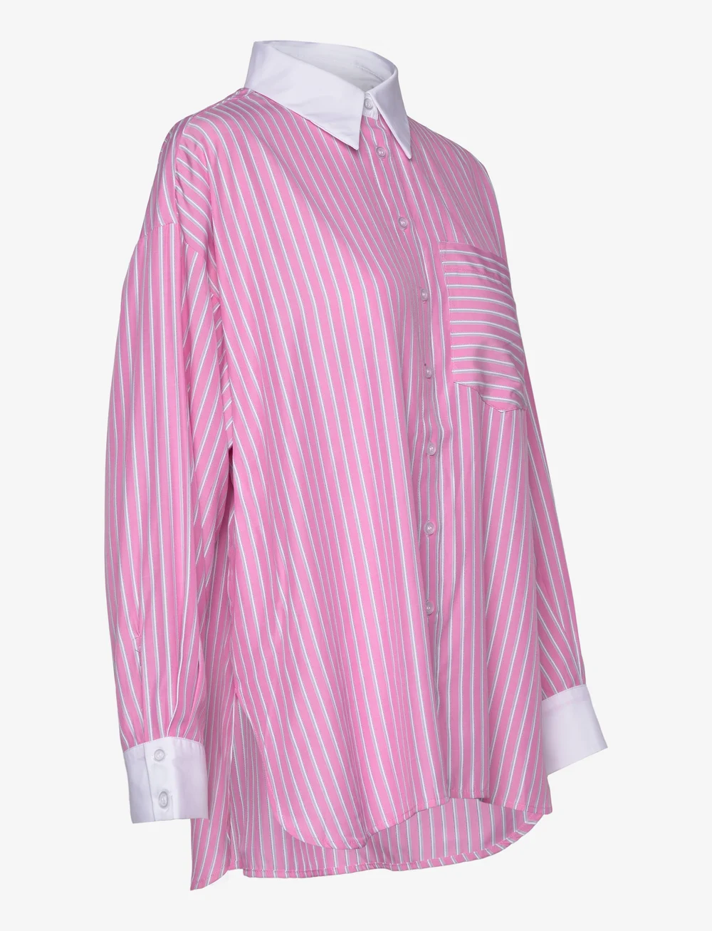 Noella - Lakelynn Shirt - krekli ar garām piedurknēm - carsyn pink stripe - 3