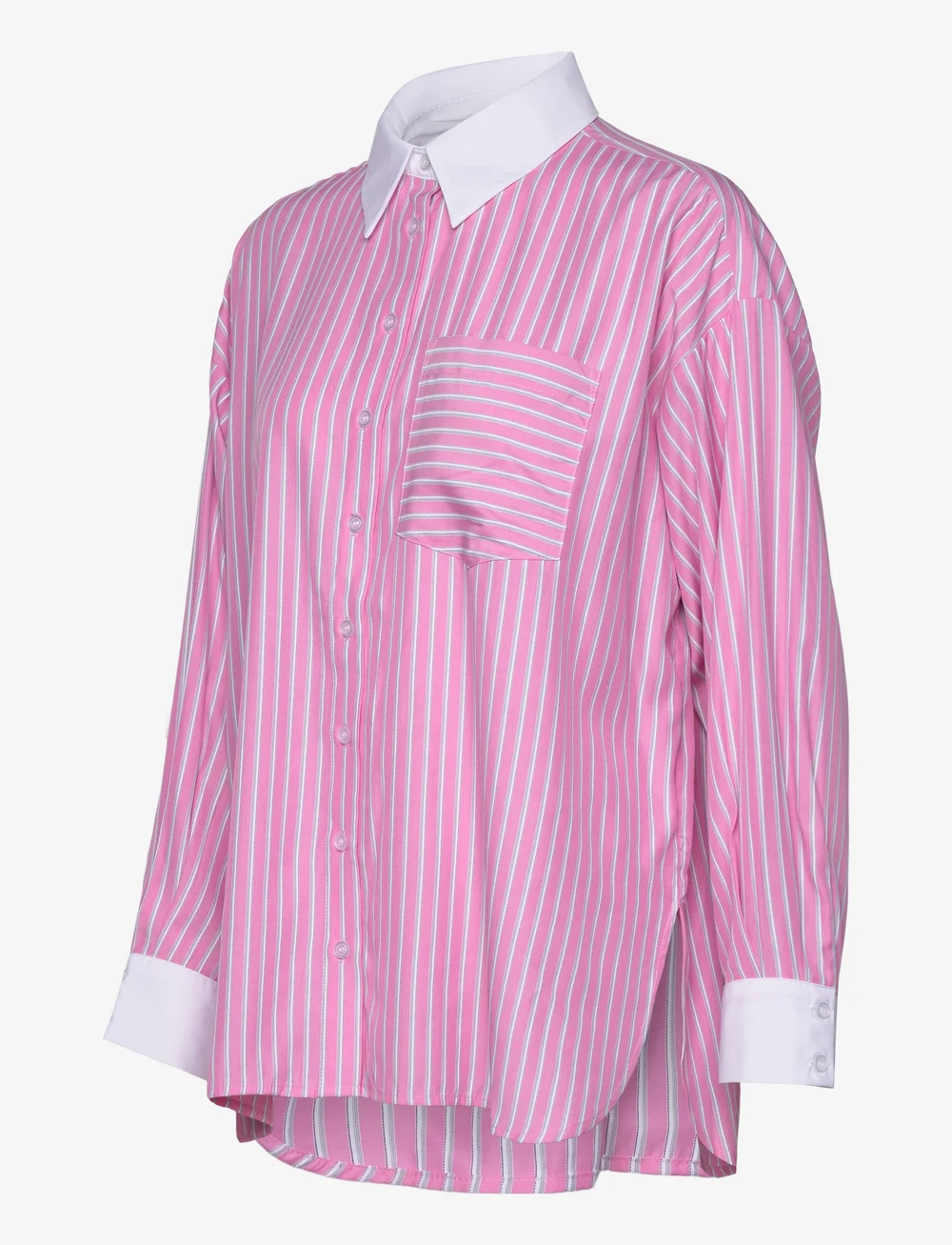 Noella - Lakelynn Shirt - krekli ar garām piedurknēm - carsyn pink stripe - 4