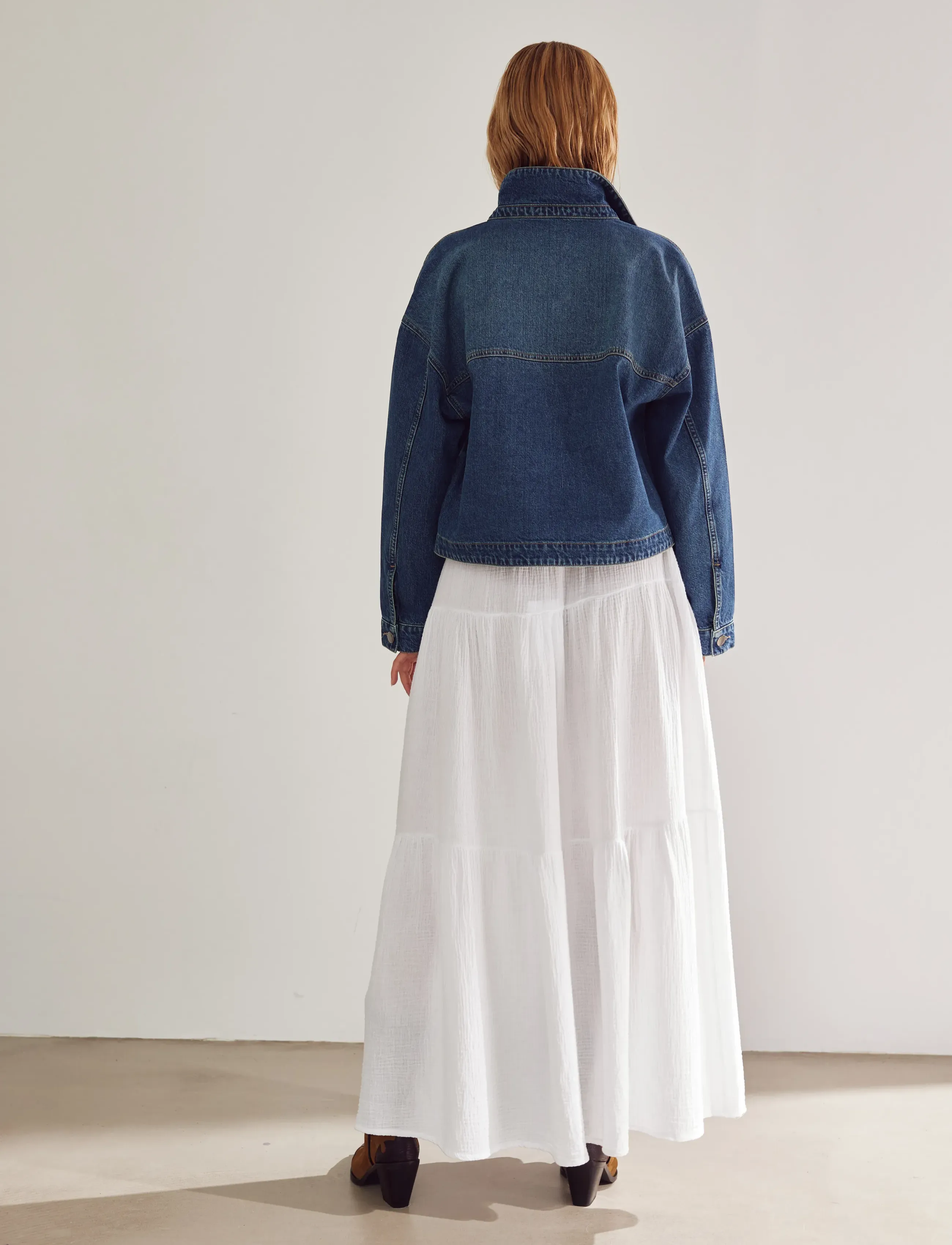 Noella - Liz Jacket - outerwear - blue vintage wash - 3